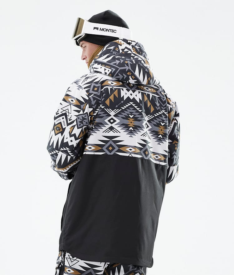 Montec Dune 21 Kurtka Snowboardowa Mężczyźni Komber Gold/Black, Zdjęcie 8 z 10