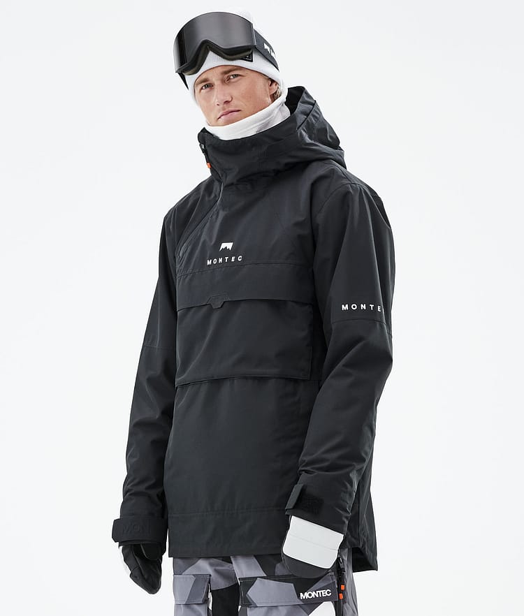 Montec Dune 21 Kurtka Snowboardowa Mężczyźni Black, Zdjęcie 1 z 10