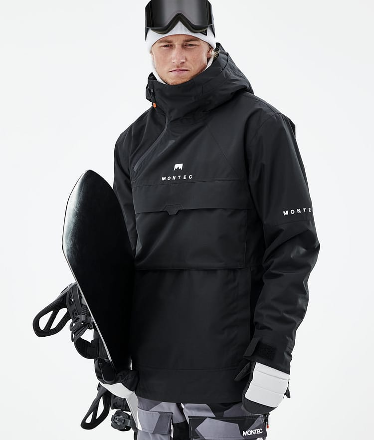 Montec Dune 21 Kurtka Snowboardowa Mężczyźni Black, Zdjęcie 3 z 10