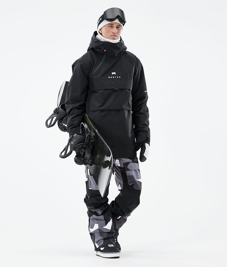 Montec Dune 21 Kurtka Snowboardowa Mężczyźni Black, Zdjęcie 4 z 10
