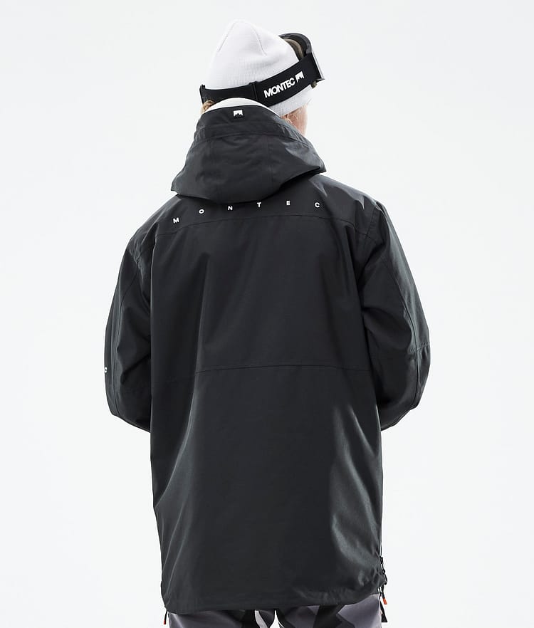 Montec Dune 21 Kurtka Snowboardowa Mężczyźni Black, Zdjęcie 8 z 10