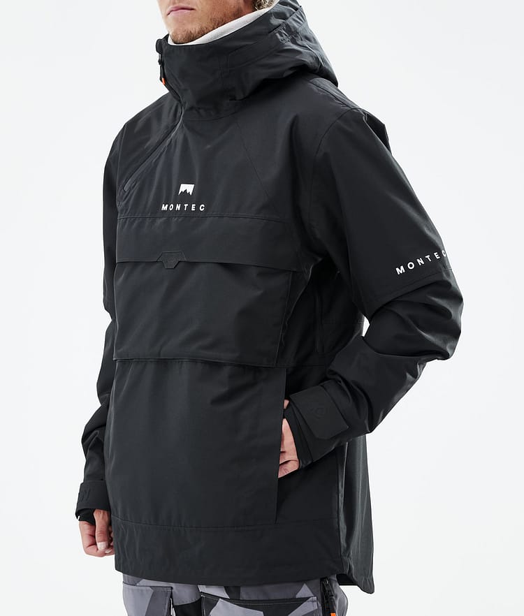 Montec Dune 21 Kurtka Snowboardowa Mężczyźni Black, Zdjęcie 9 z 10