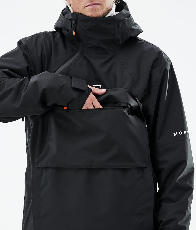 Montec Dune 21 Kurtka Snowboardowa Mężczyźni Black, Zdjęcie 10 z 10