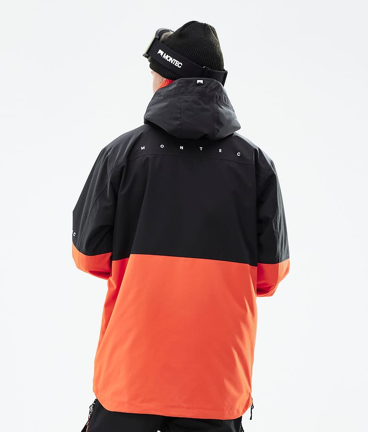 Montec Dune 21 Kurtka Narciarska Mężczyźni Black/Orange, Zdjęcie 8 z 10