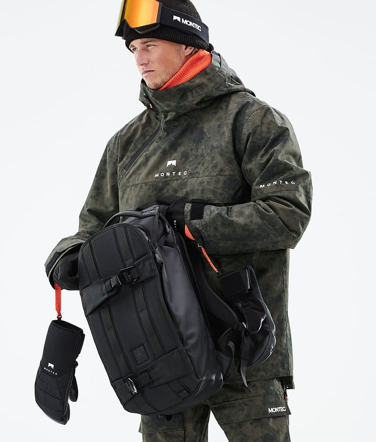 Montec Dune 21 Lyžařská Bunda Pánské Olive Green Tiedye, Obrázek 2 z 11
