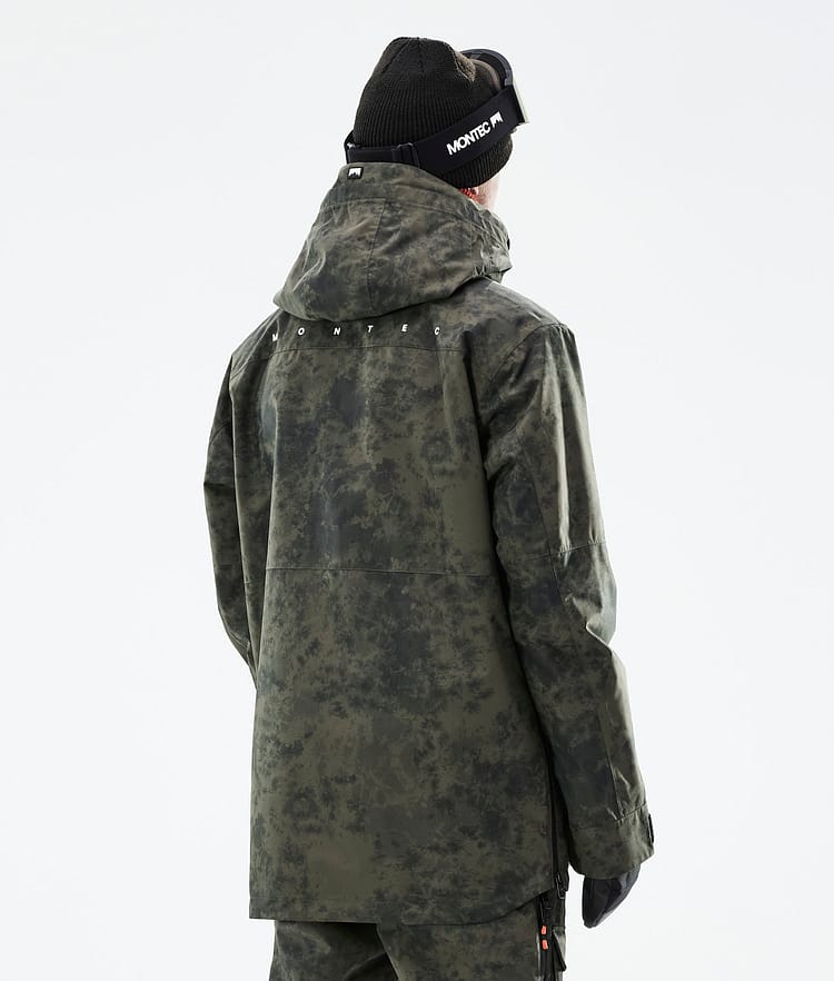 Montec Dune 21 Lyžařská Bunda Pánské Olive Green Tiedye, Obrázek 9 z 11