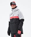 Montec Dune 2021 Snowboardjacke Herren Light Grey/Coral/Black