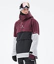 Montec Dune 2021 Ski Jacket Men Burgundy/Black/Light Grey