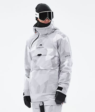 Montec Dune 21 Bunda na Snowboard Pánské Snow Camo