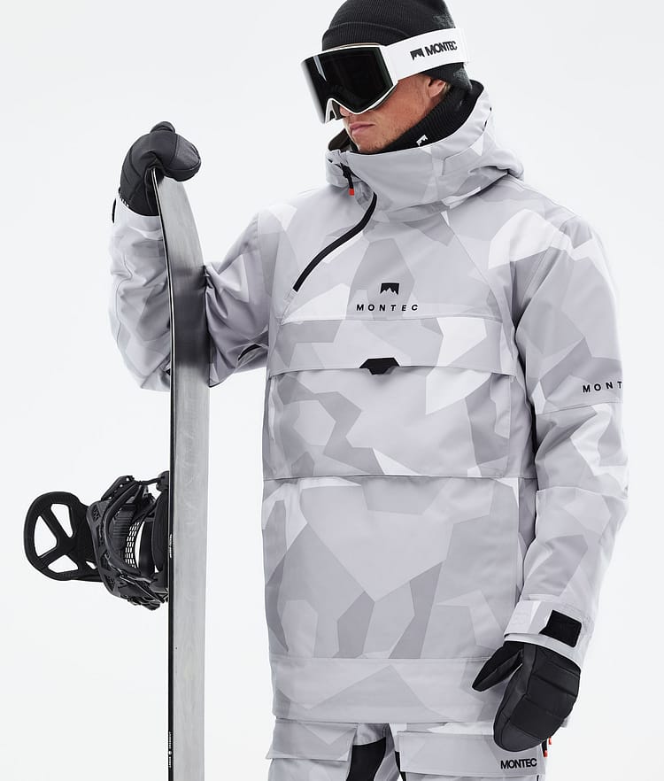 Montec Dune 21 Kurtka Snowboardowa Mężczyźni Snow Camo, Zdjęcie 4 z 11
