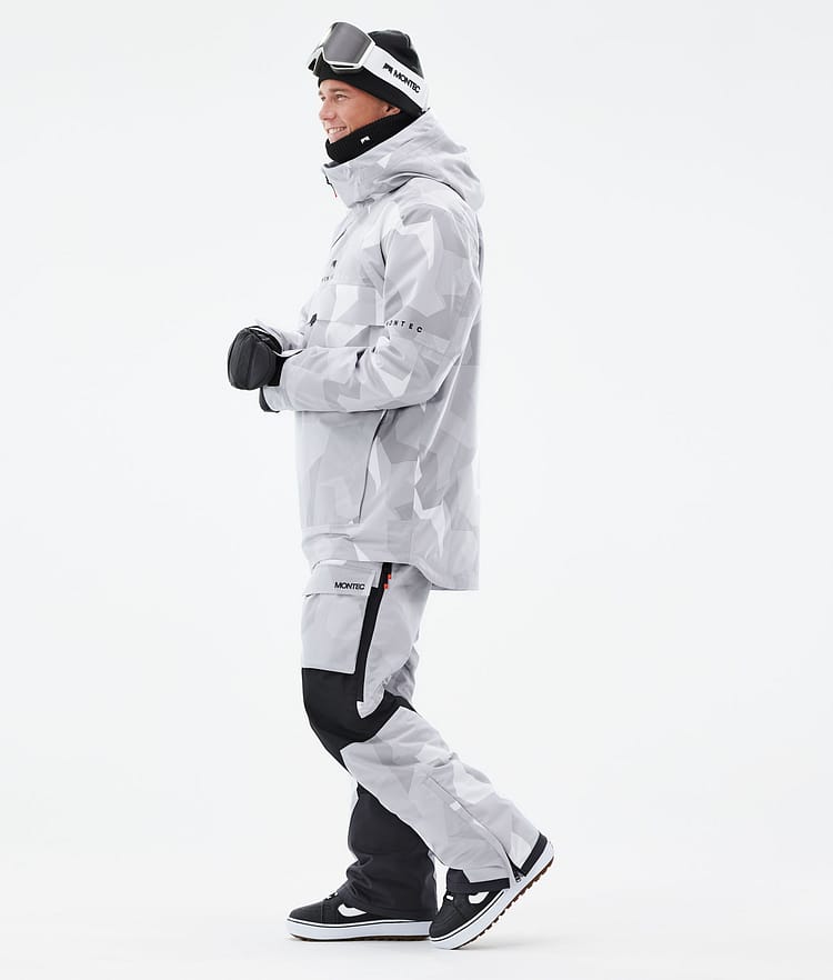 Montec Dune 21 Kurtka Snowboardowa Mężczyźni Snow Camo, Zdjęcie 6 z 11