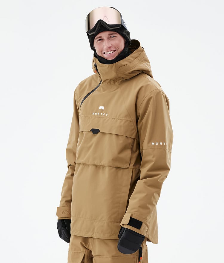Montec Dune 21 Kurtka Snowboardowa Mężczyźni Gold, Zdjęcie 1 z 11