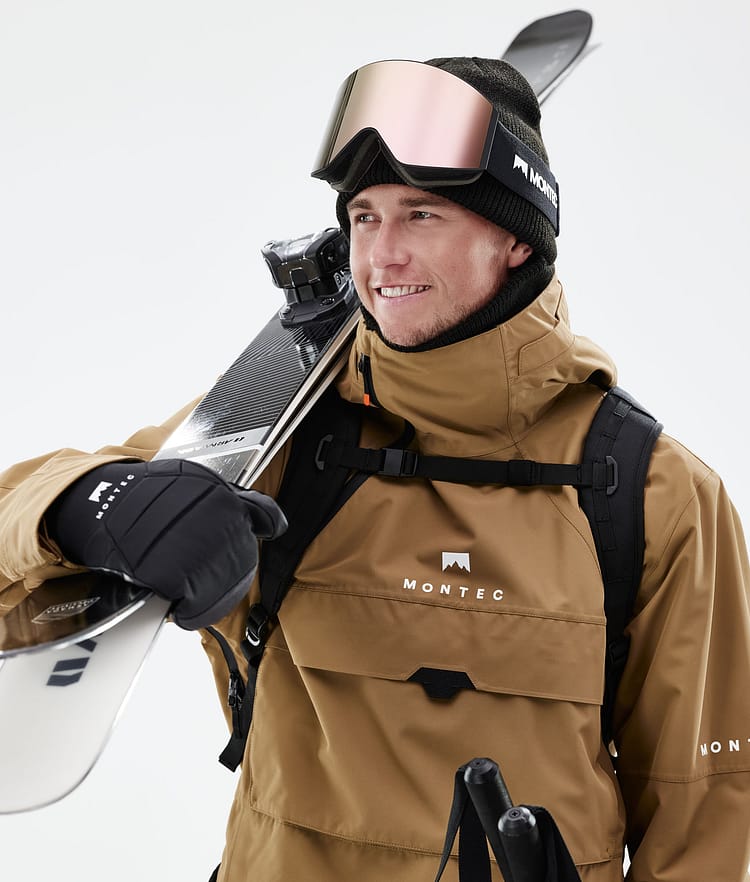 Montec Dune 21 Kurtka Narciarska Mężczyźni Gold, Zdjęcie 3 z 10