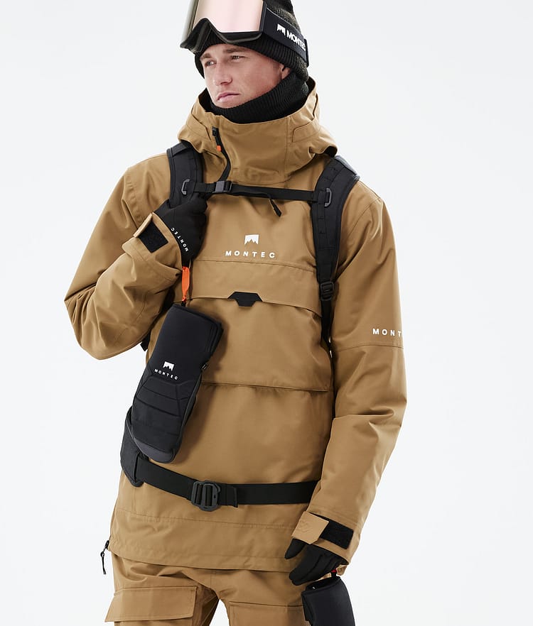 Montec Dune 21 Kurtka Snowboardowa Mężczyźni Gold, Zdjęcie 3 z 11