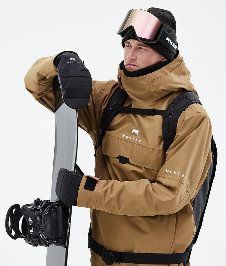 Montec Dune 21 Kurtka Snowboardowa Mężczyźni Gold, Zdjęcie 4 z 11