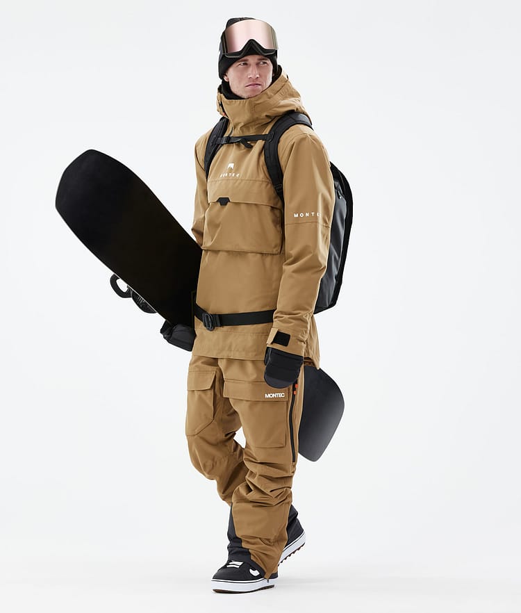 Montec Dune 21 Kurtka Snowboardowa Mężczyźni Gold, Zdjęcie 5 z 11