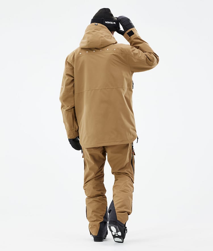 Montec Dune 21 Kurtka Narciarska Mężczyźni Gold, Zdjęcie 6 z 10