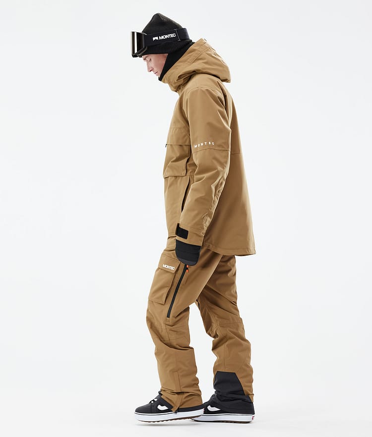 Montec Dune 21 Kurtka Snowboardowa Mężczyźni Gold, Zdjęcie 6 z 11