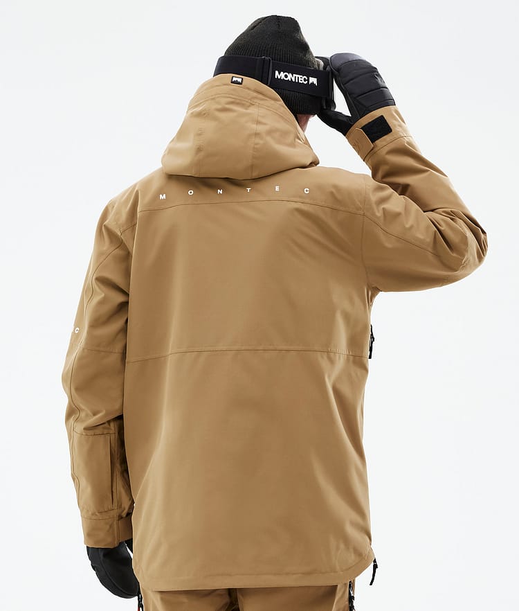 Montec Dune 21 Kurtka Snowboardowa Mężczyźni Gold, Zdjęcie 9 z 11