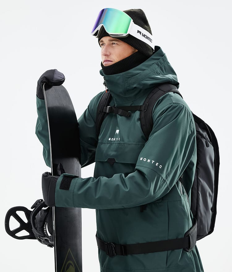 Montec Dune 21 Kurtka Snowboardowa Mężczyźni Dark Atlantic, Zdjęcie 3 z 10