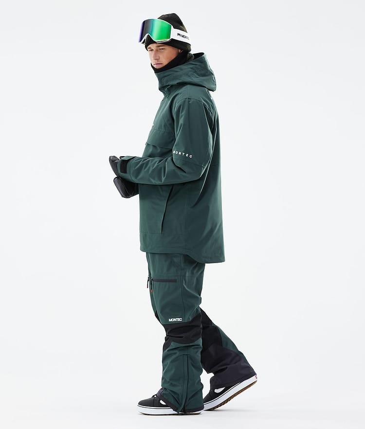 Montec Dune 21 Kurtka Snowboardowa Mężczyźni Dark Atlantic, Zdjęcie 5 z 10