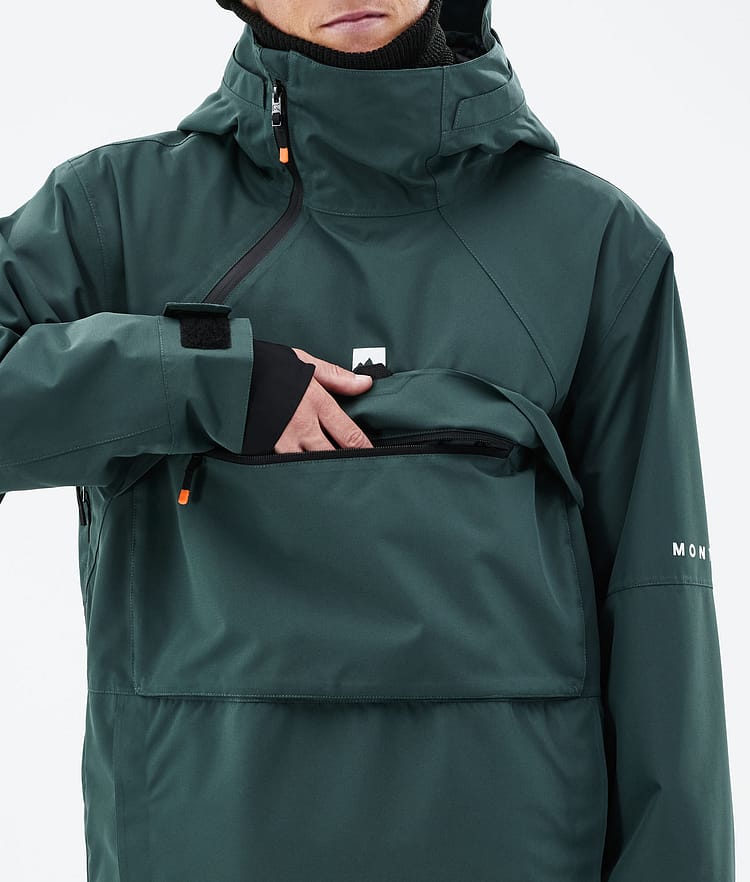 Montec Dune 21 Kurtka Snowboardowa Mężczyźni Dark Atlantic, Zdjęcie 10 z 10