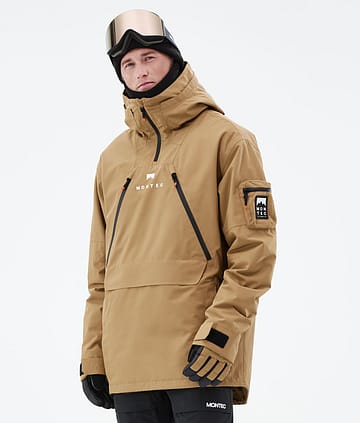 Montec Anzu Bunda na Snowboard Pánské Gold Renewed