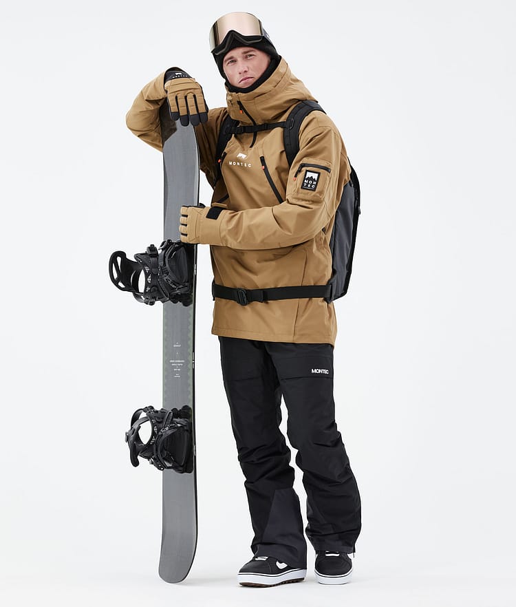 Montec Anzu Bunda na Snowboard Pánské Gold Renewed, Obrázek 4 z 11