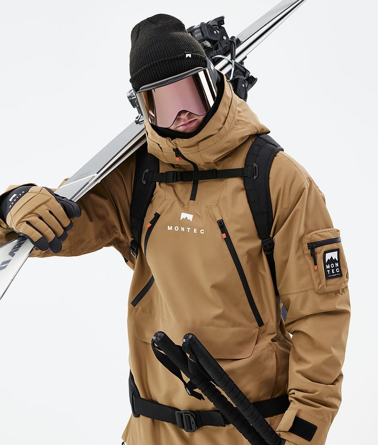 Montec Anzu Kurtka Narciarska Mężczyźni Gold, Zdjęcie 4 z 12