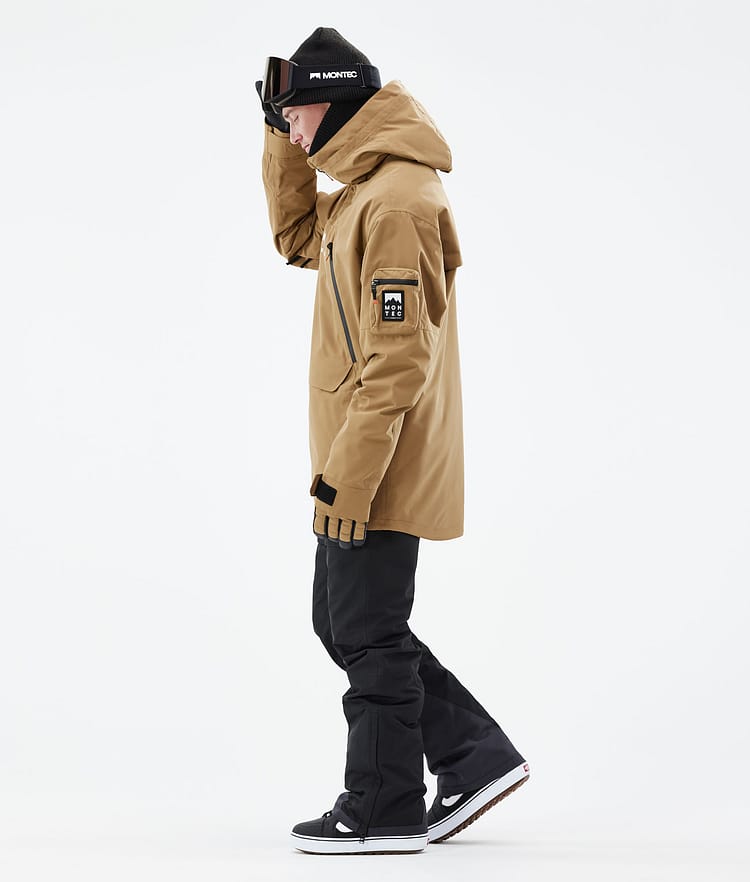 Montec Anzu Bunda na Snowboard Pánské Gold Renewed, Obrázek 5 z 11
