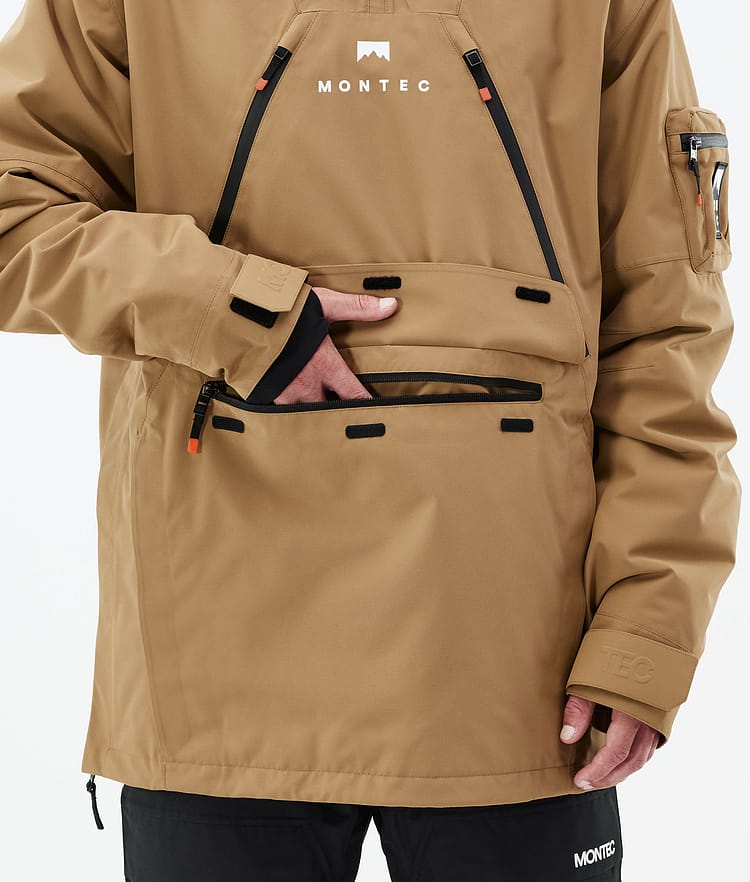 Montec Anzu Kurtka Narciarska Mężczyźni Gold, Zdjęcie 11 z 12