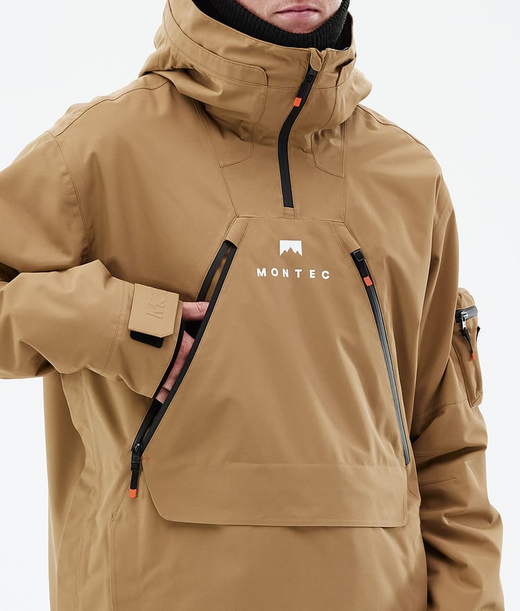 Montec Anzu Bunda na Snowboard Pánské Gold Renewed, Obrázek 11 z 11