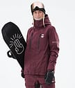 Montec Fawk W 2021 Chaqueta Snowboard Mujer Burgundy