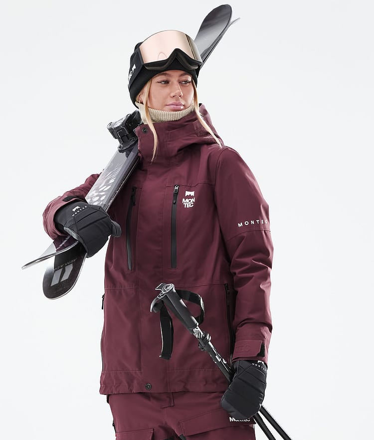 Montec Fawk W 21 Chaqueta Esquí Mujer Burgundy, Imagen 2 de 11