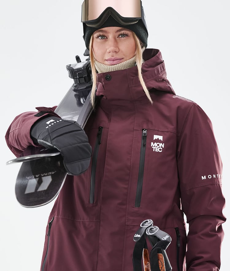 Montec Fawk W 21 Chaqueta Esquí Mujer Burgundy, Imagen 3 de 11