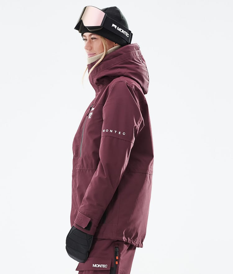 Montec Fawk W 21 Chaqueta Esquí Mujer Burgundy, Imagen 7 de 11