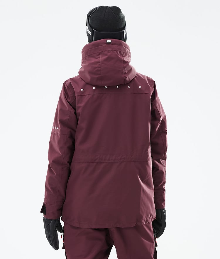 Montec Fawk W 21 Chaqueta Esquí Mujer Burgundy, Imagen 8 de 11