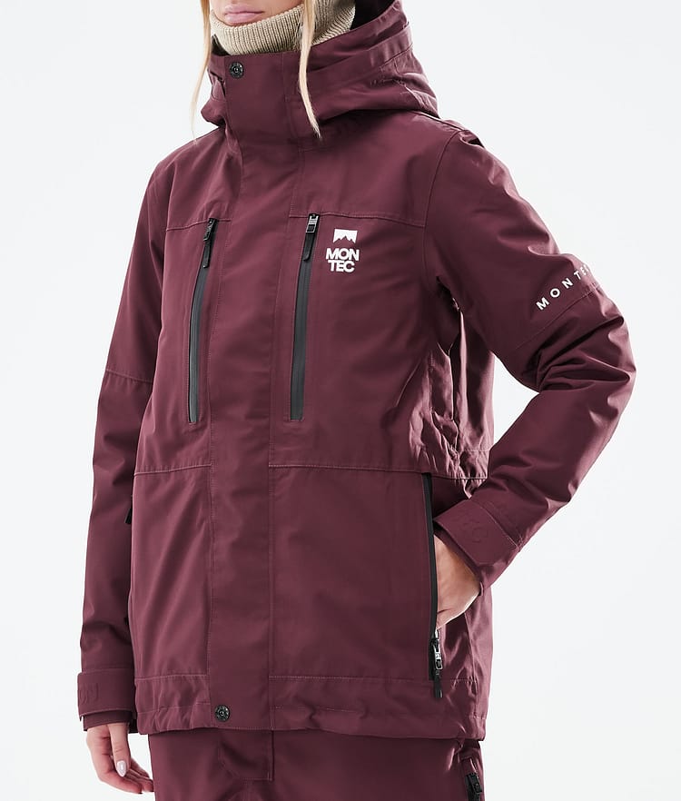Montec Fawk W 21 Chaqueta Esquí Mujer Burgundy, Imagen 9 de 11