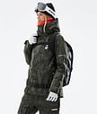 Montec Fawk W 21 Kurtka Snowboardowa Kobiety Olive Green Tiedye