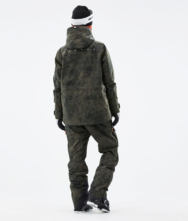 Montec Fawk W 21 Chaqueta Esquí Mujer Olive Green Tiedye, Imagen 7 de 12