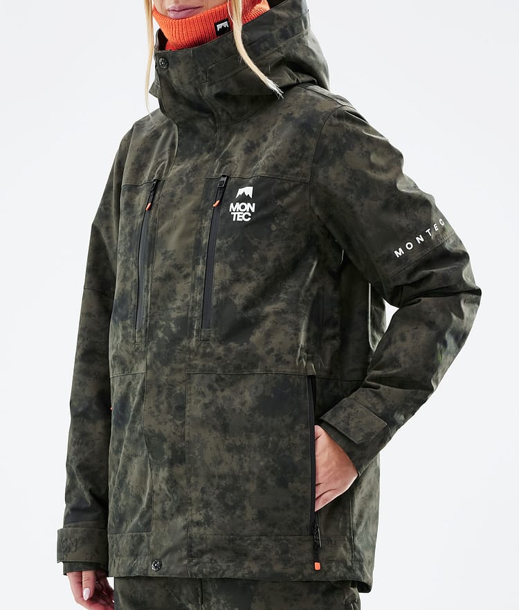 Montec Fawk W 21 Chaqueta Esquí Mujer Olive Green Tiedye, Imagen 10 de 12