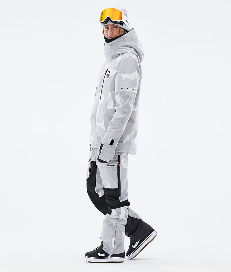 Montec Fawk W 21 Kurtka Snowboardowa Kobiety Snow Camo, Zdjęcie 4 z 11