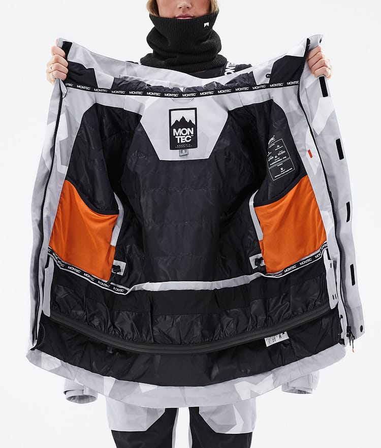 Montec Fawk W 21 Kurtka Narciarska Kobiety Snow Camo, Zdjęcie 11 z 11