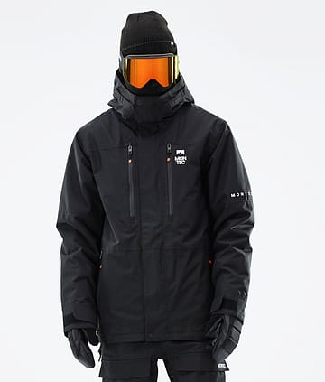 Montec Fawk 21 Bunda na Snowboard Pánské Black