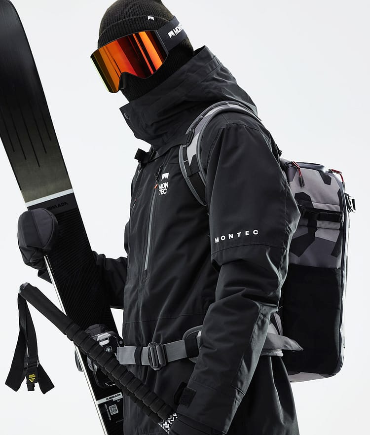 Montec Fawk 21 Lyžařská Bunda Pánské Black, Obrázek 4 z 12
