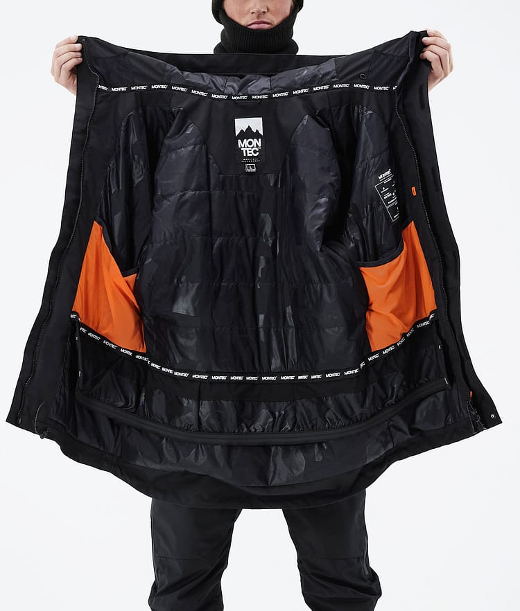 Montec Fawk 21 Lyžařská Bunda Pánské Black, Obrázek 12 z 12