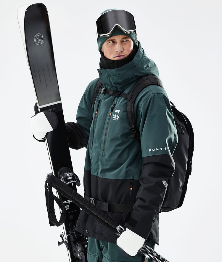 Montec Fawk 21 Lyžařská Bunda Pánské Dark Atlantic/Black, Obrázek 3 z 12
