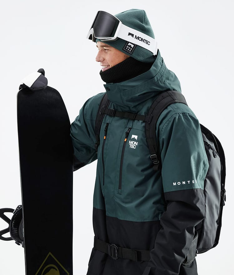 Montec Fawk 21 Chaqueta Snowboard Hombre Dark Atlantic/Black, Imagen 4 de 12