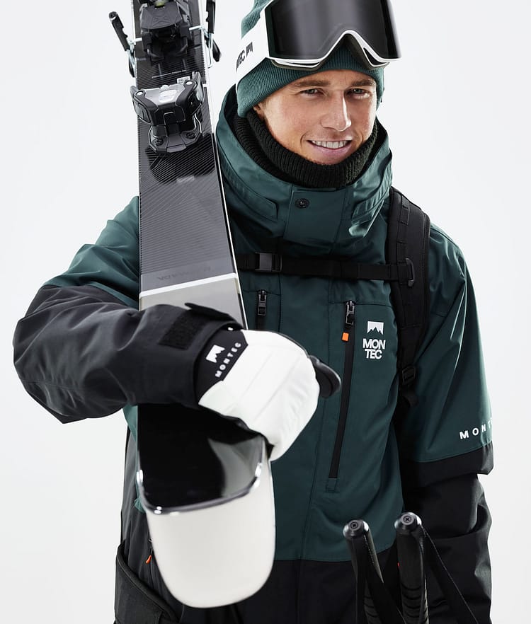 Montec Fawk 21 Lyžařská Bunda Pánské Dark Atlantic/Black, Obrázek 4 z 12