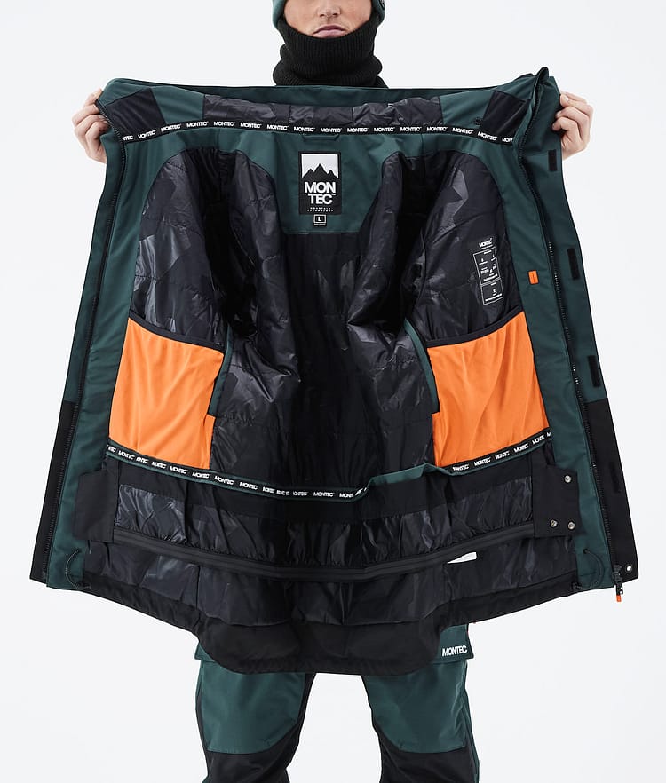 Montec Fawk 21 Chaqueta Snowboard Hombre Dark Atlantic/Black, Imagen 12 de 12